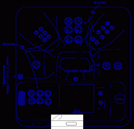Спа бассейн Artesian Spas Cortona Spa